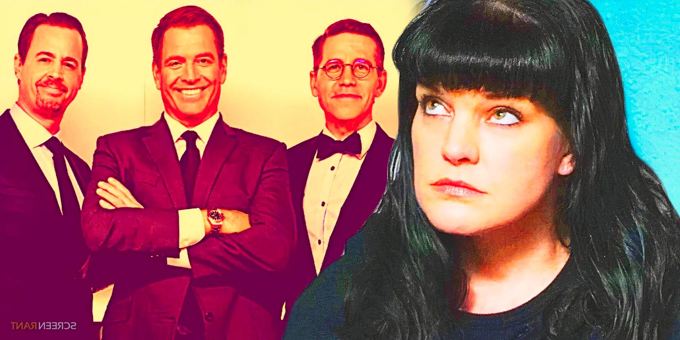 Pauley Perrette as Abby and the cast of NCIS Image