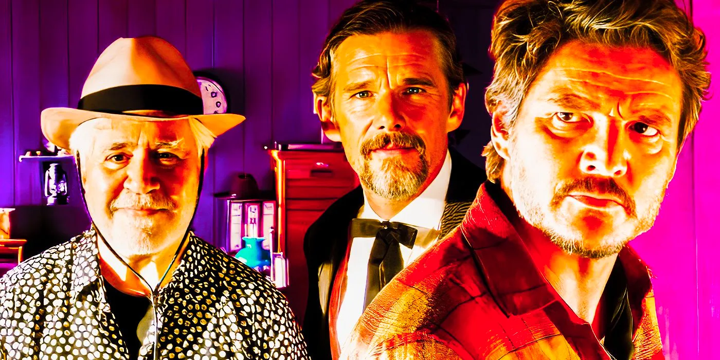 Pedro Pascal and Ethan Hawke in Strange Way of Life. Image