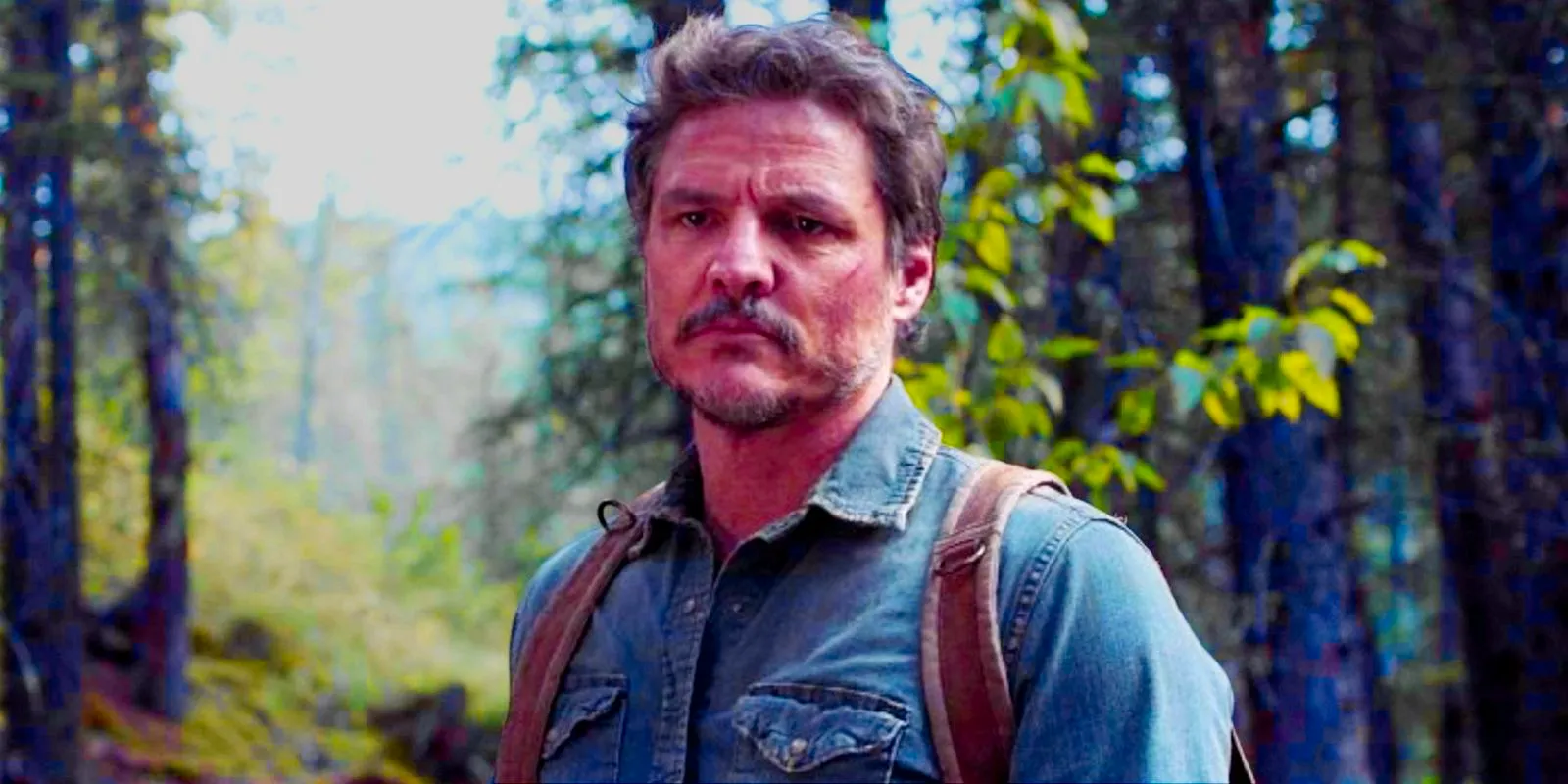 Pedro Pascal as Joel in The Last of Us looking offscreen Image