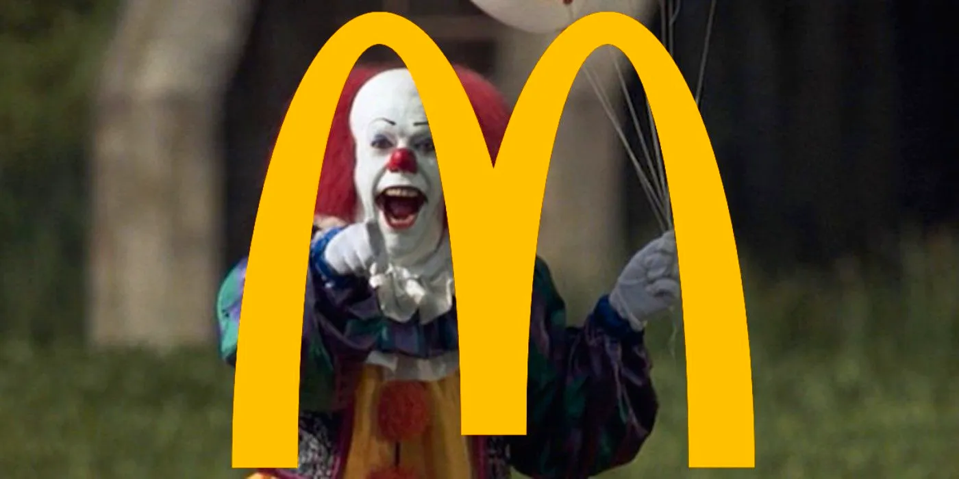 Pennywise behind the McDonald's 