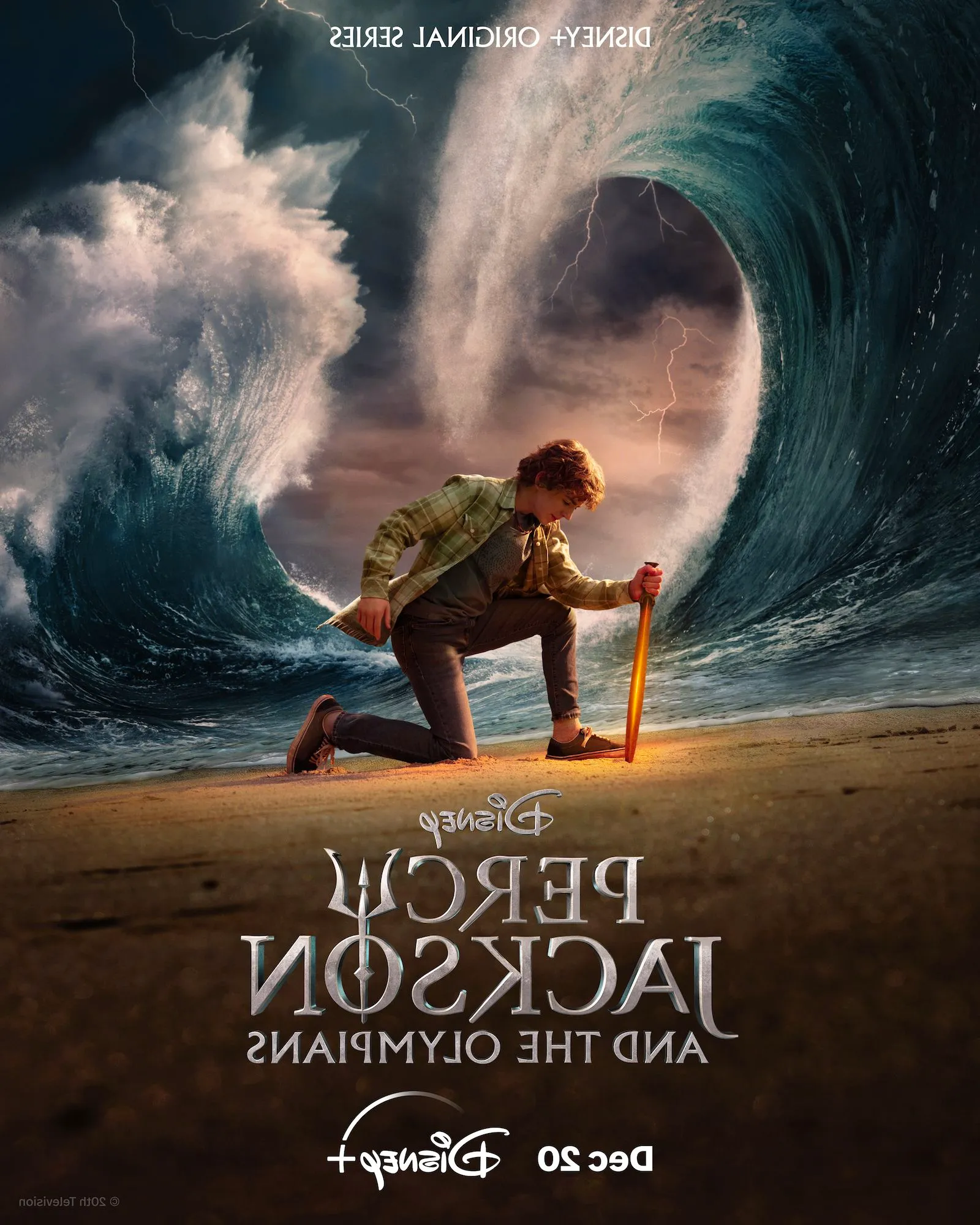 Percy Jackson and The Olympians Disney Plus Series Poster Image