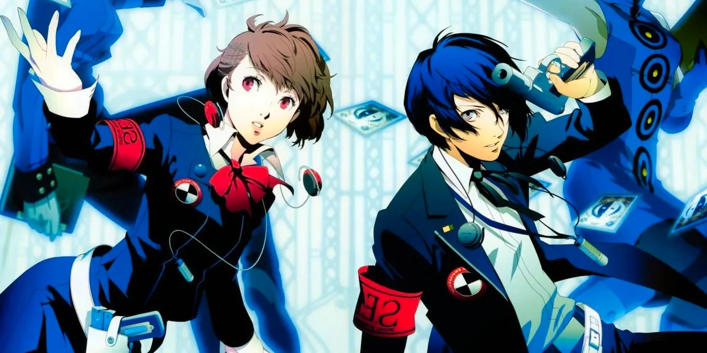 Persona 3's two protagonists. Image