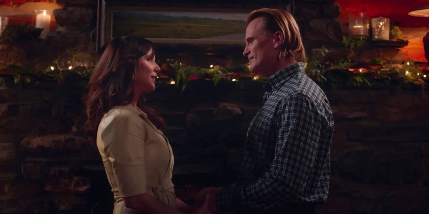 Peter and Lou hold hands and renew their vows in Heartland Image