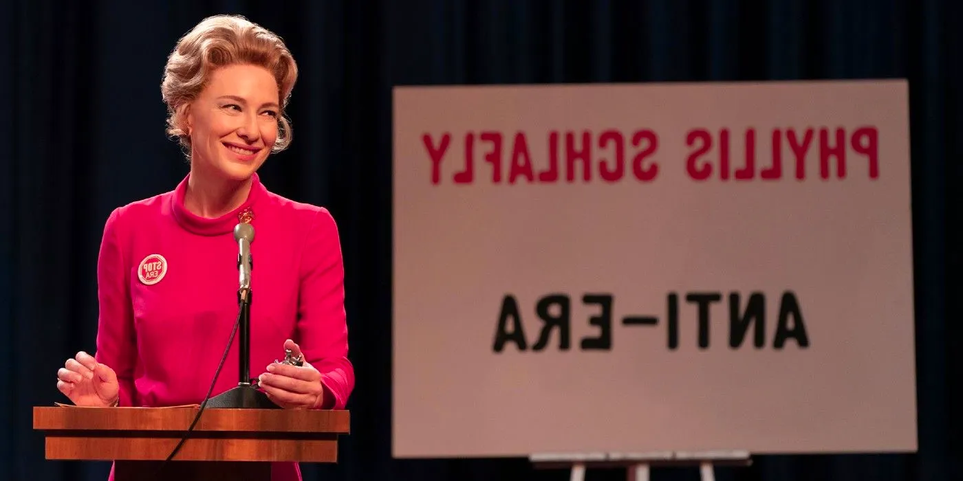 Phyllis Schlafly portrayed by Cate Blanchett in Mrs. America Image