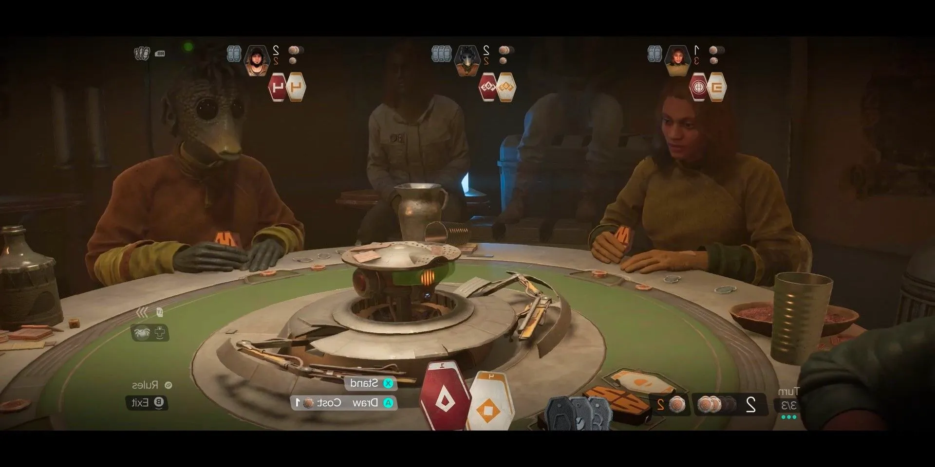 Playing Sabacc in Star Wars Outlaws Image