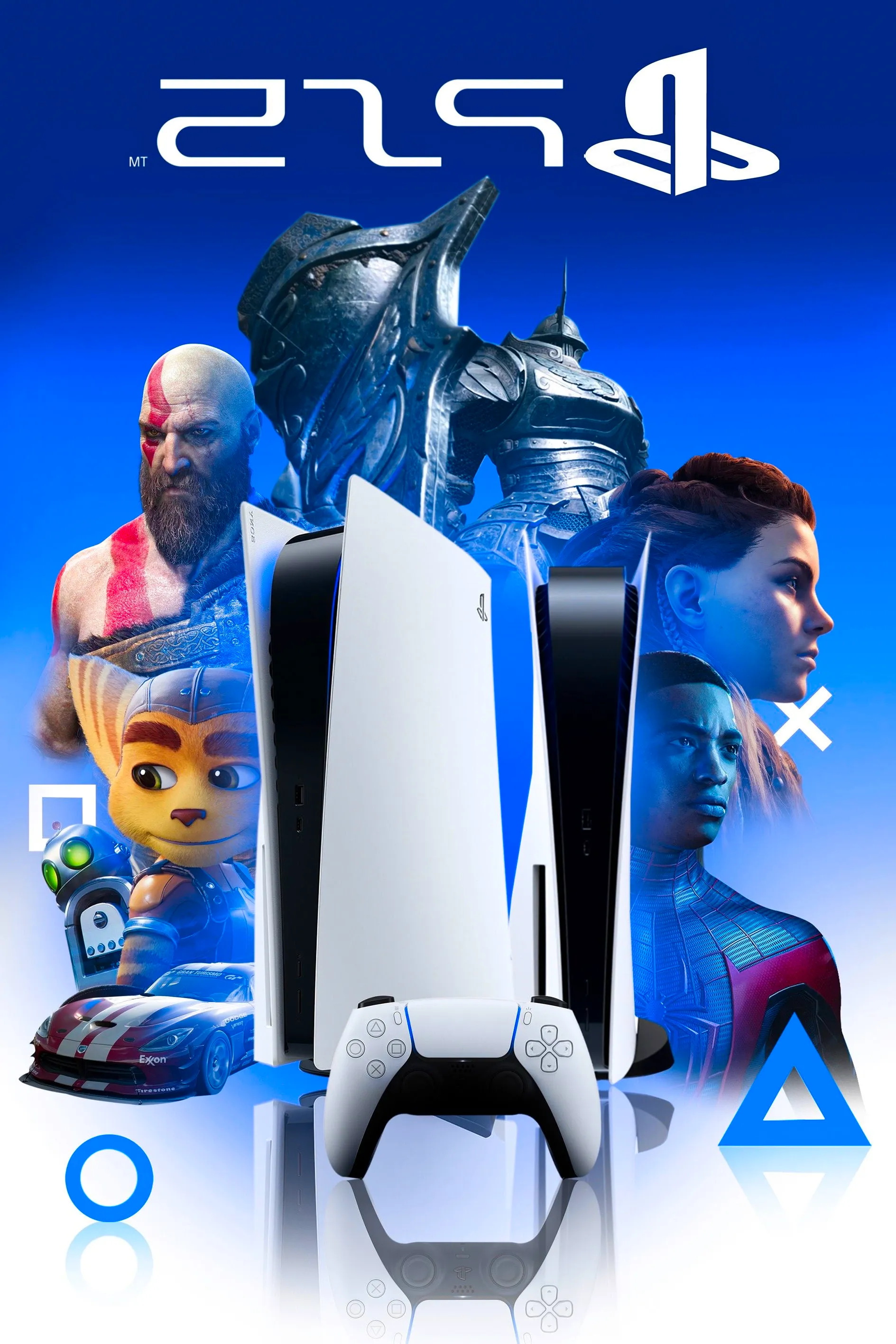 PlayStation 5 PS5 Poster Image