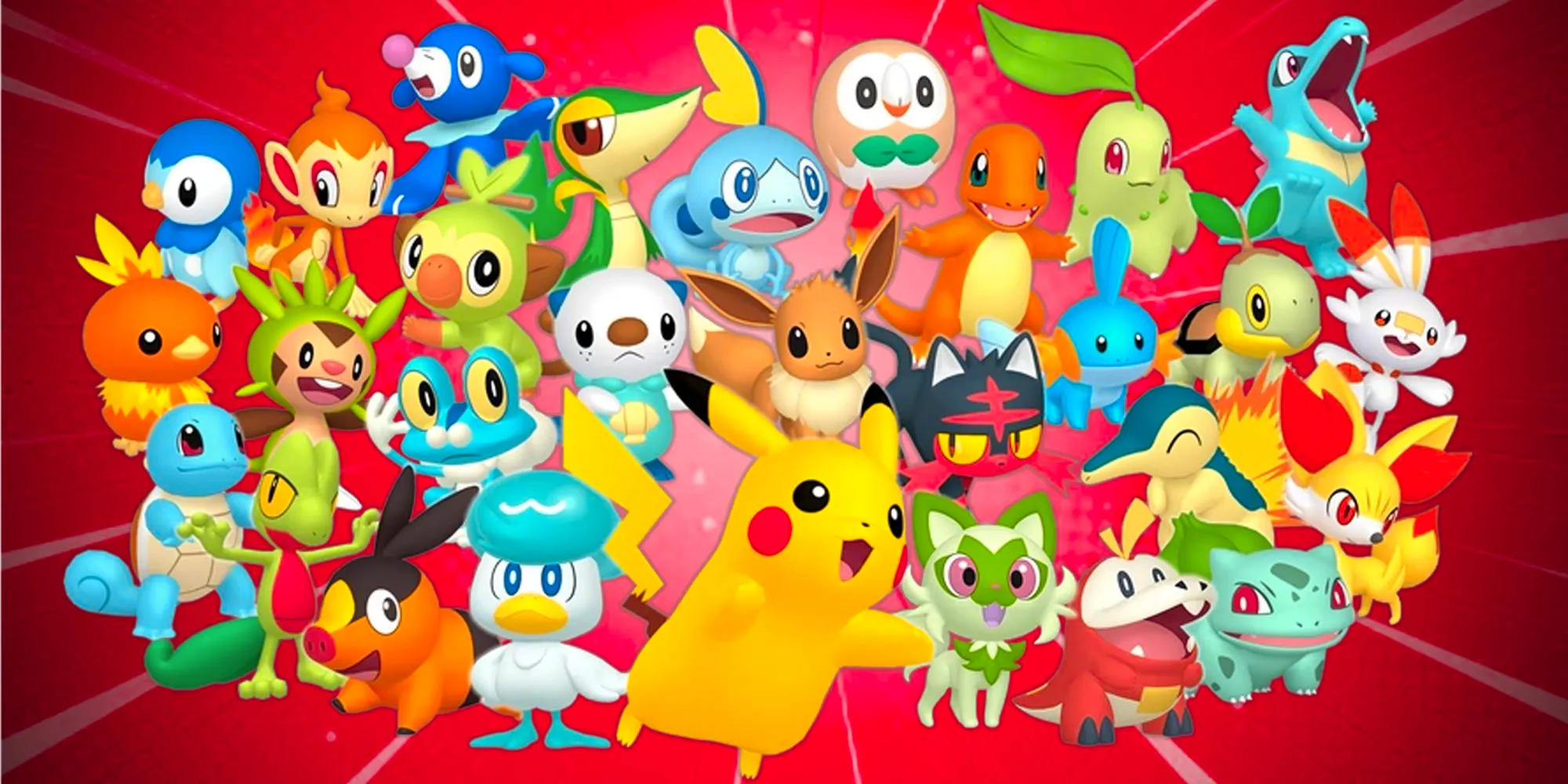 Pokemon - All Starters Image