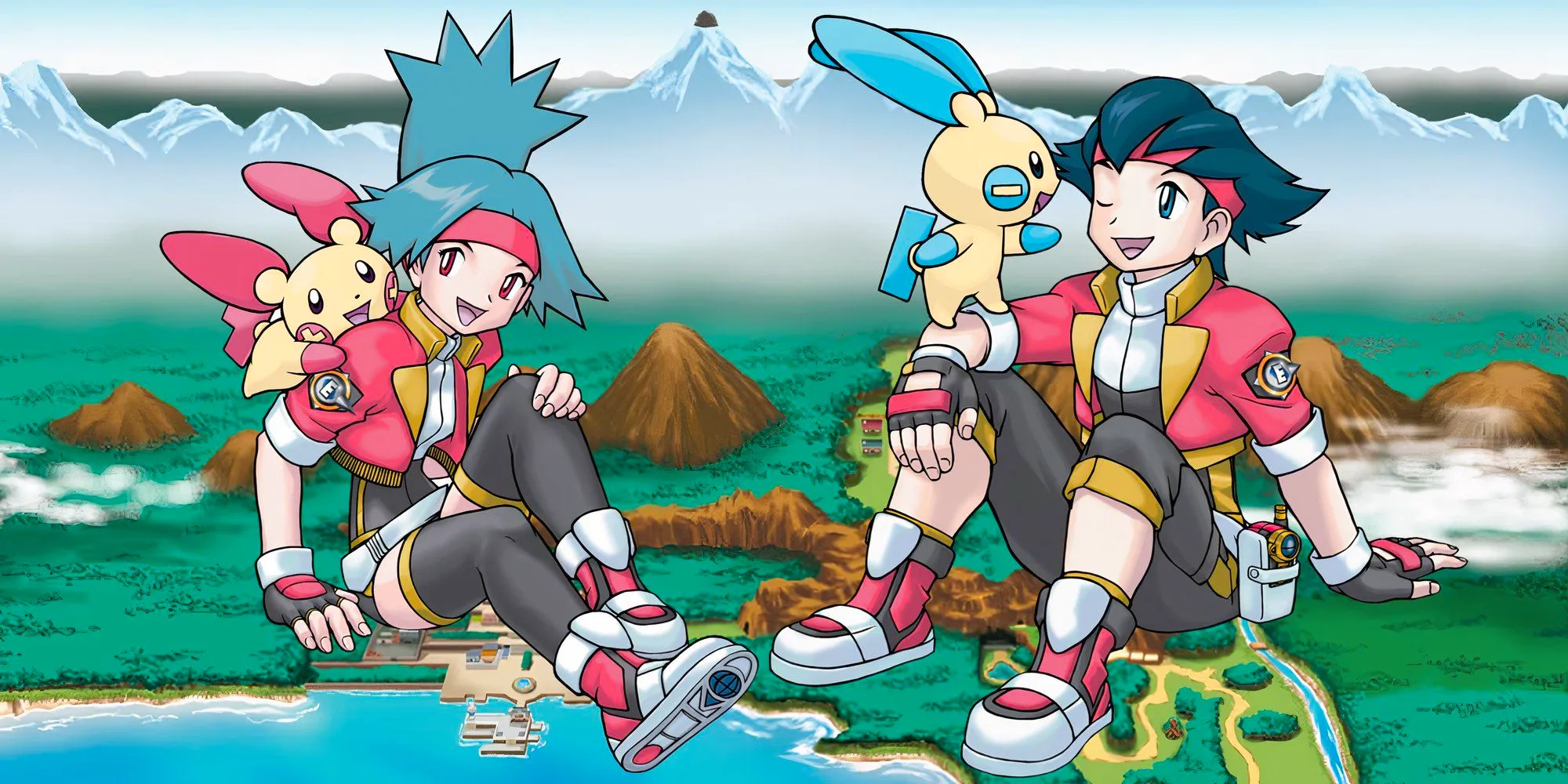 Pokemon Ranger Protagonists. Image