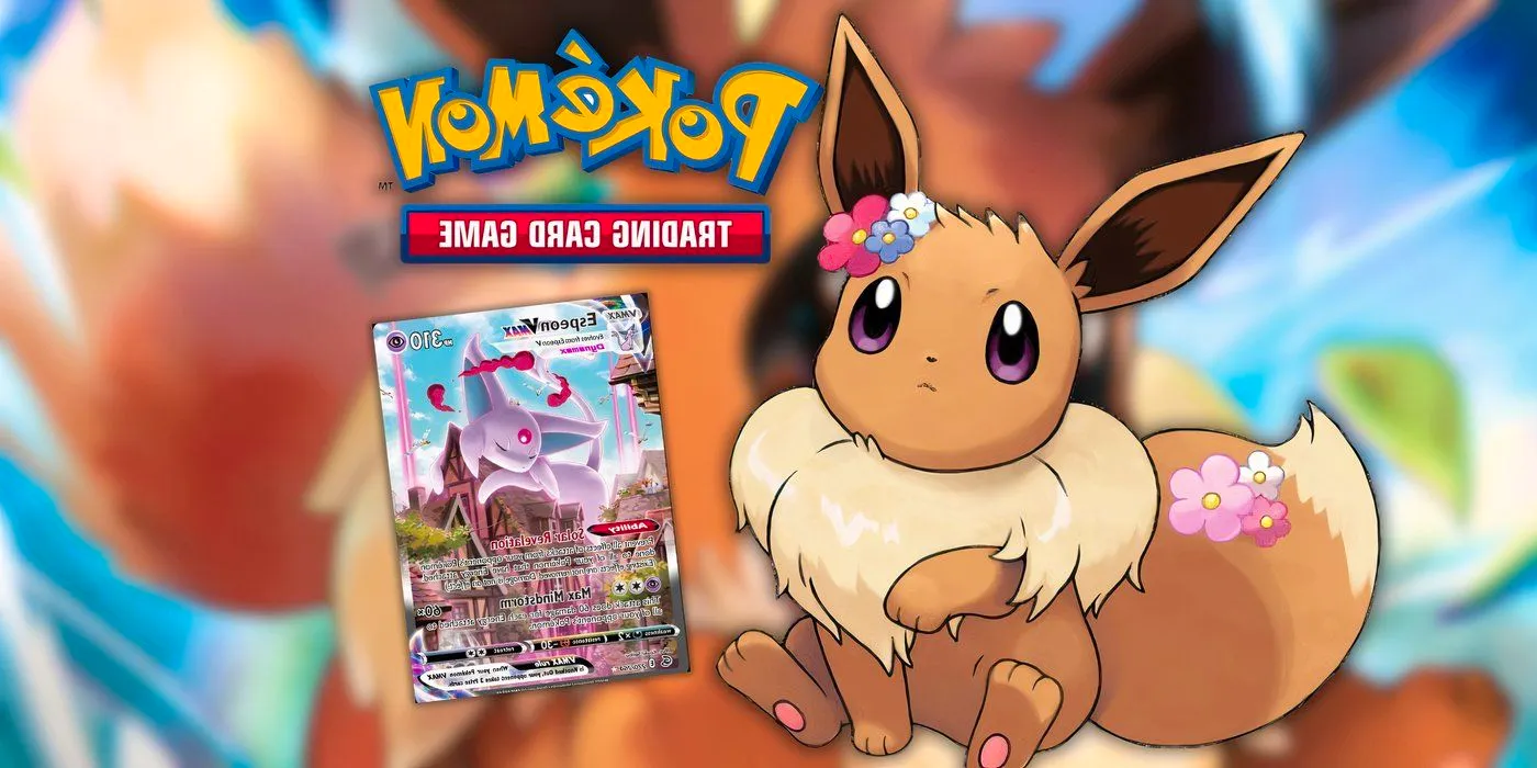 pokemon tcg eevee with espeon card Image