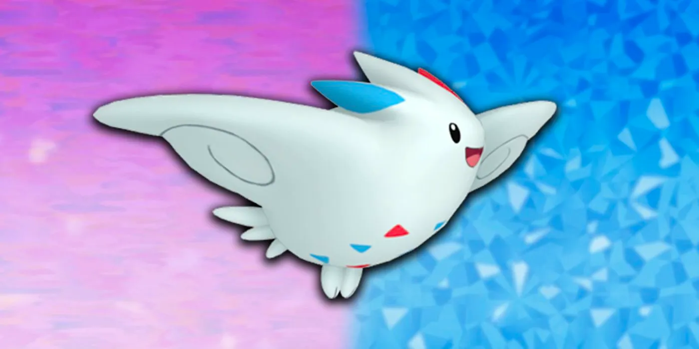 Pokemon's Togekiss flies. Image