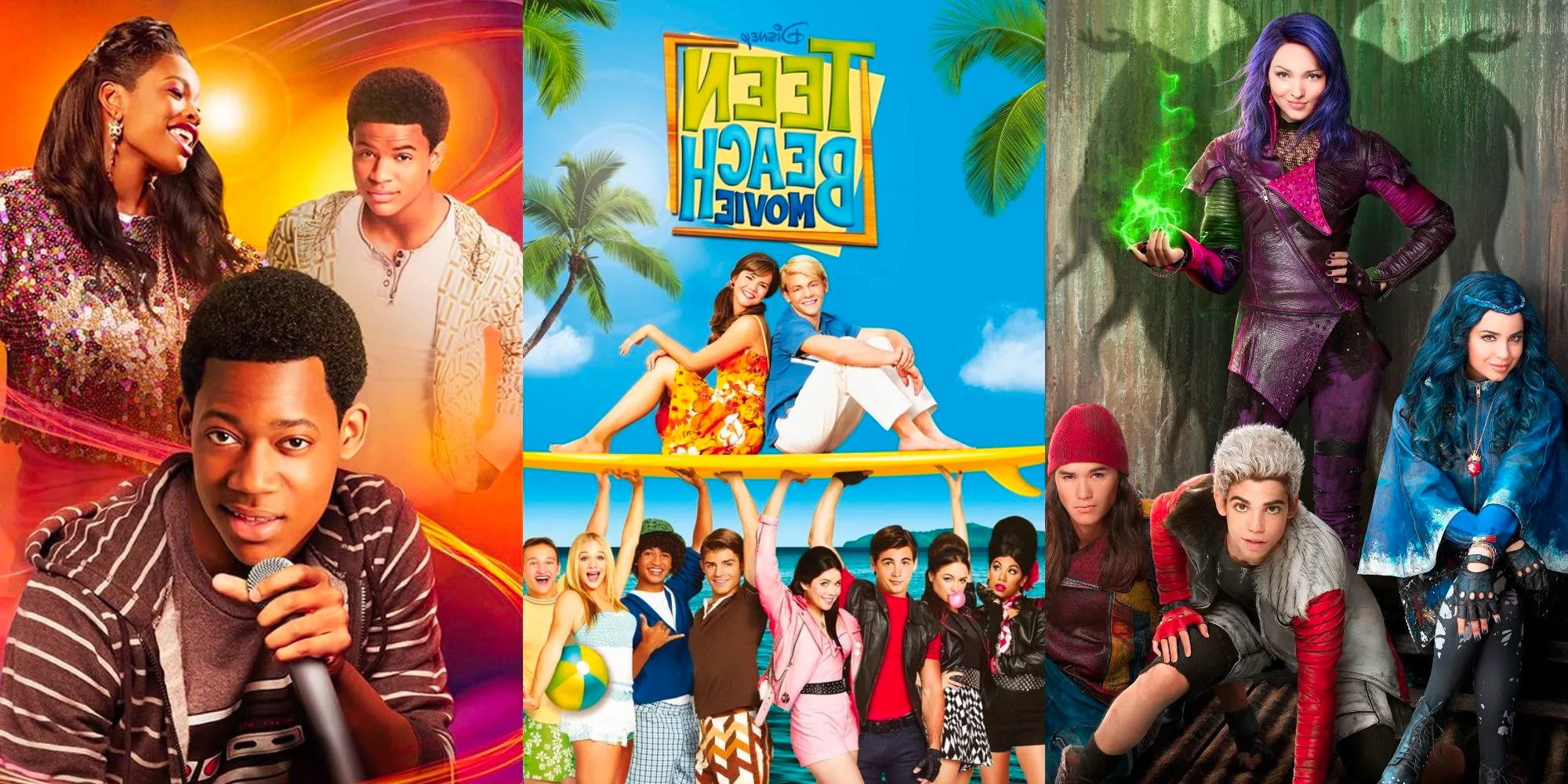 Posters for The Descendants, Teen Beach Movie, and Let It Shine Image