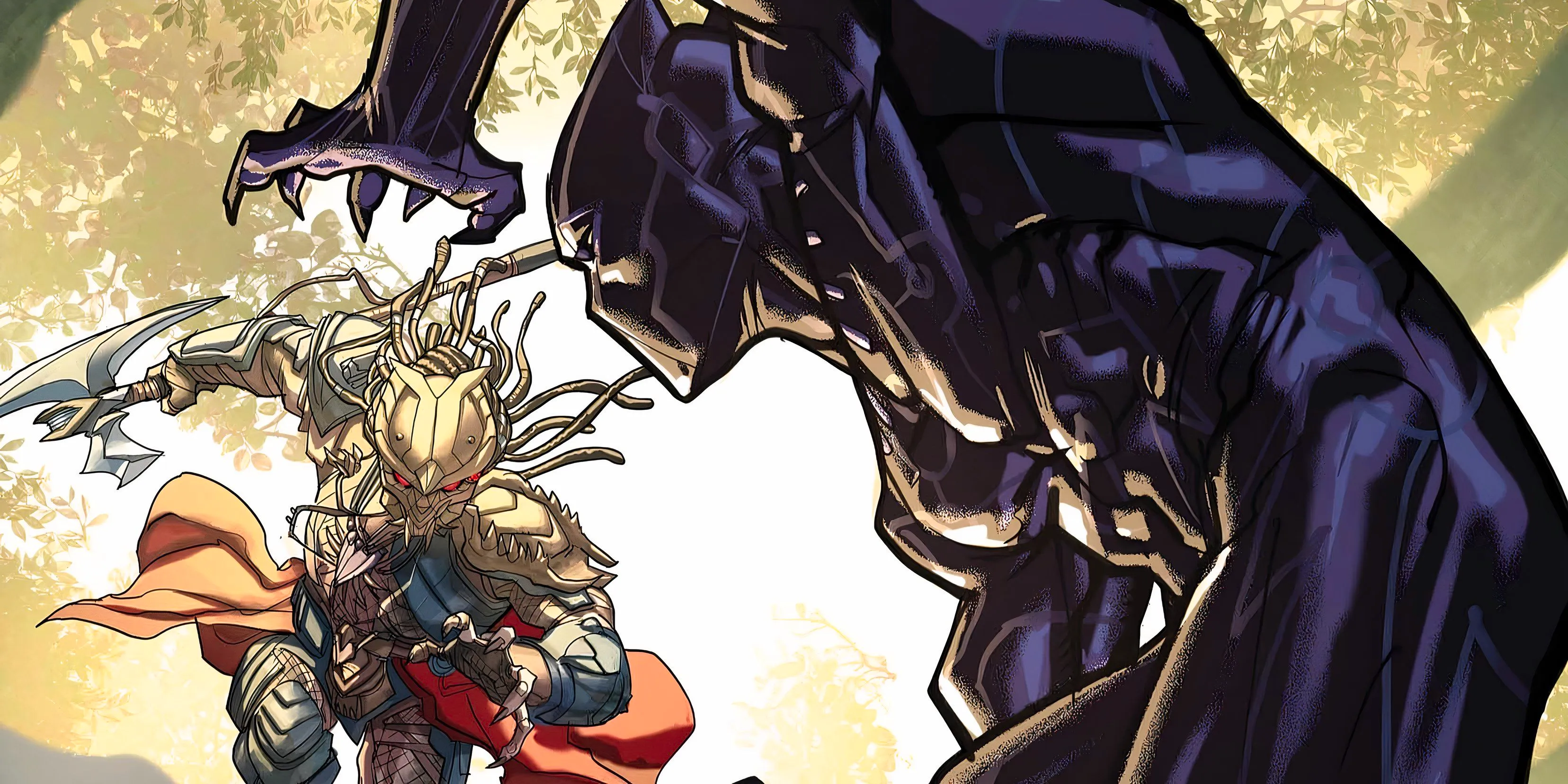 Predator and Black Panther face off in a new crossover event Image