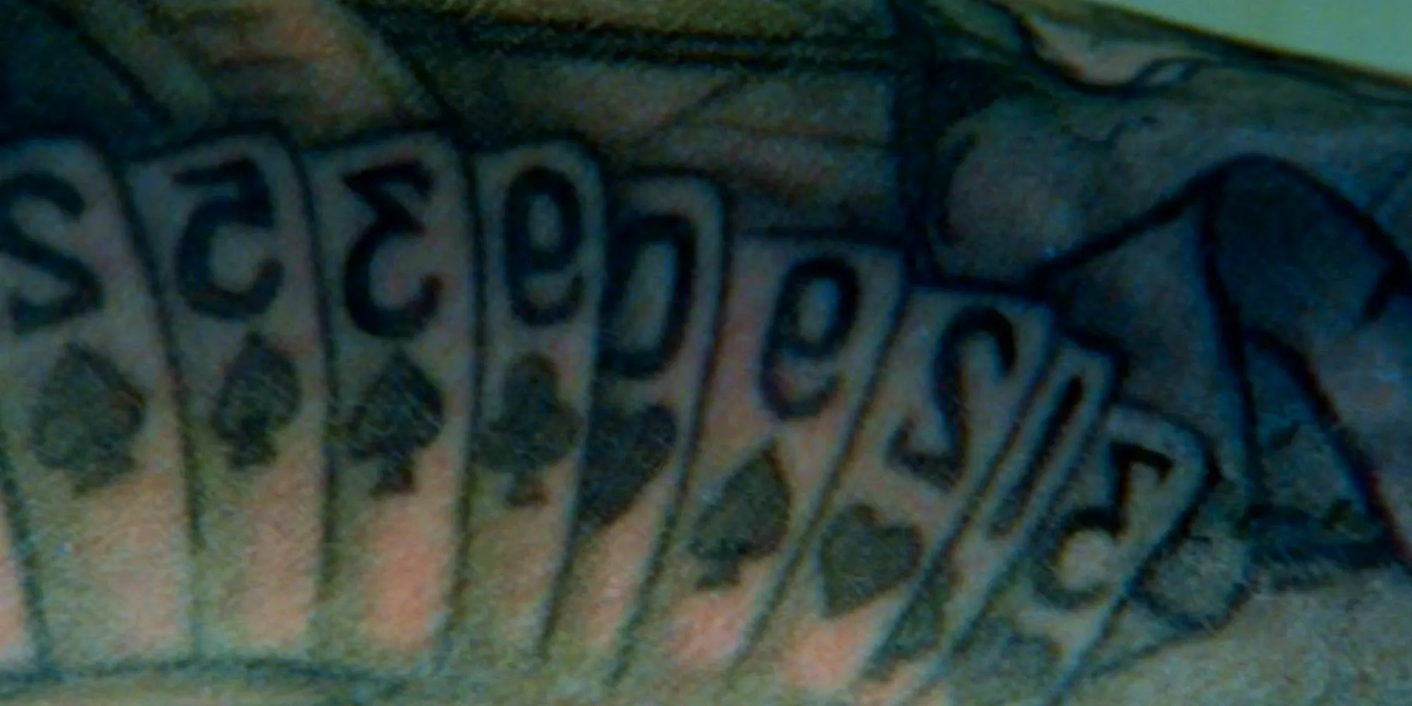 Prison break Card Tattoo (1) Image