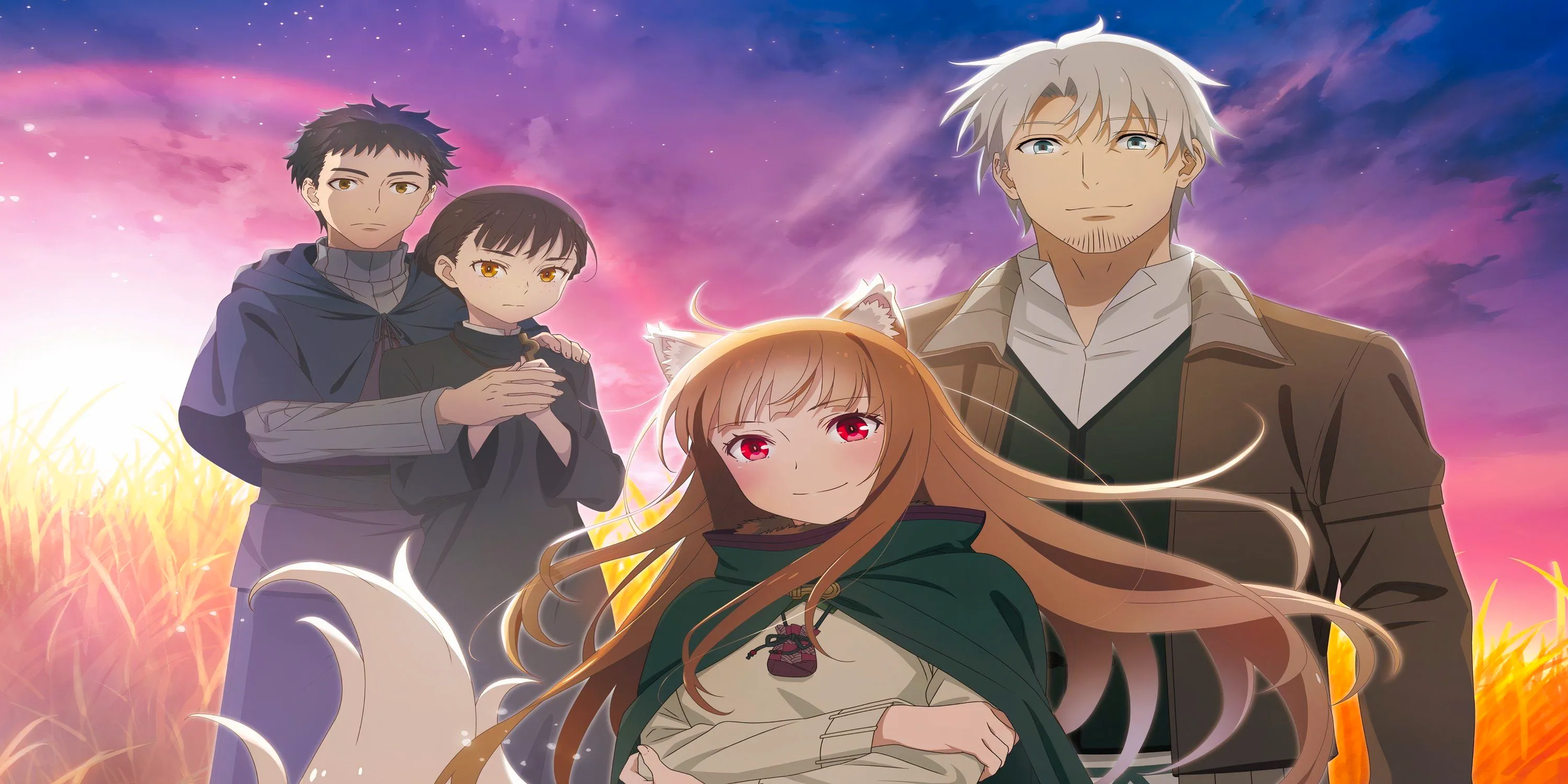 Promotional visual for the Spice and Wolf remake's adaptation of volume 4 of the light novels Image