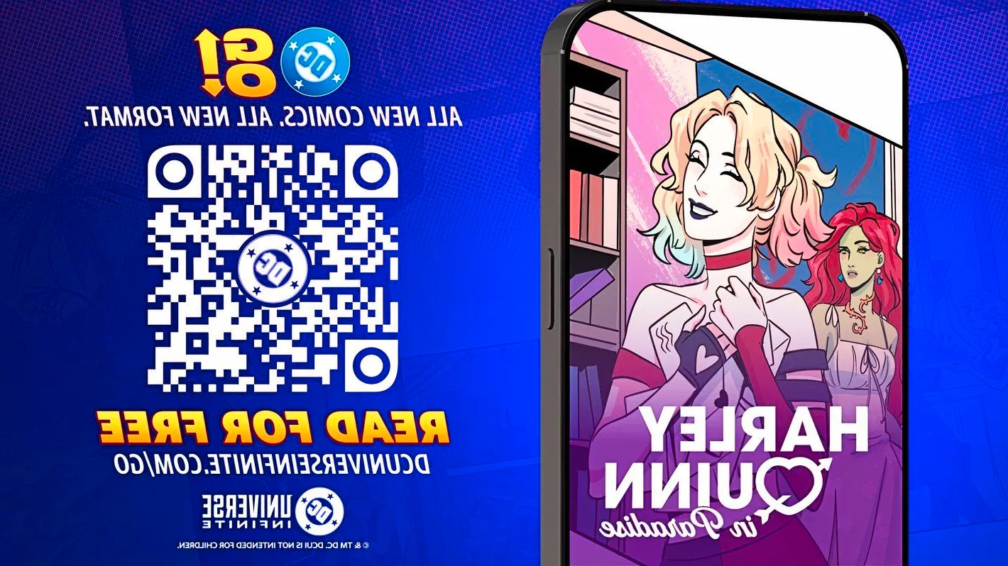 QR Code for DC GO, the new mobile service from DC Comics Image