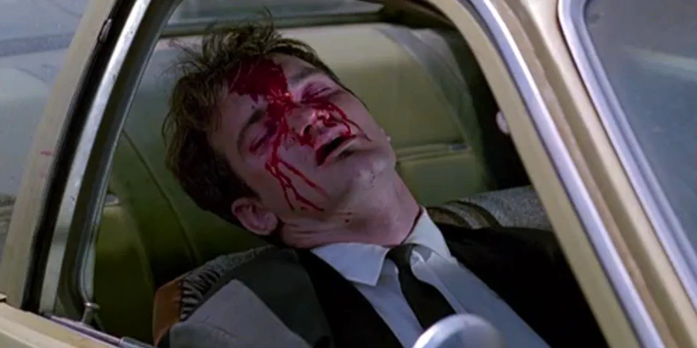 Quentin Tarantino's Mr Brown lies dead in Reservoir Dogs Image