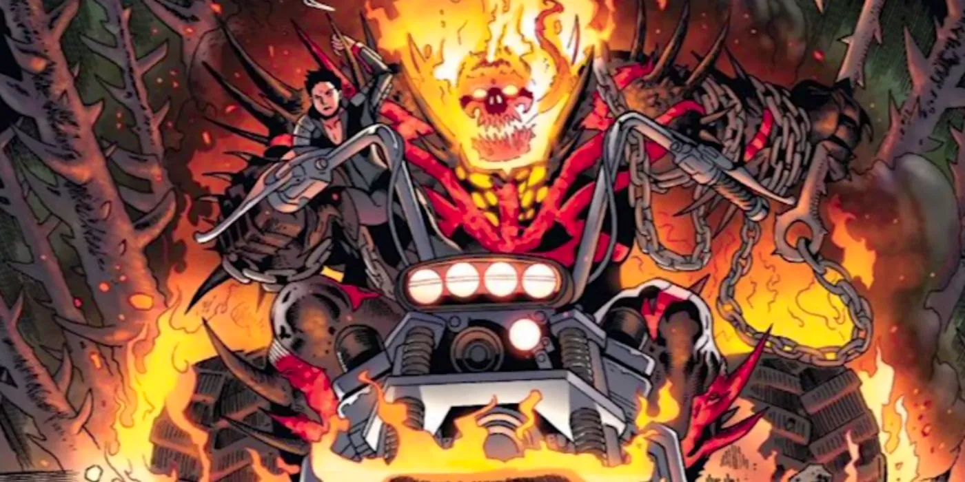 Red Hulk/Venom/Ghost Rider.  Image