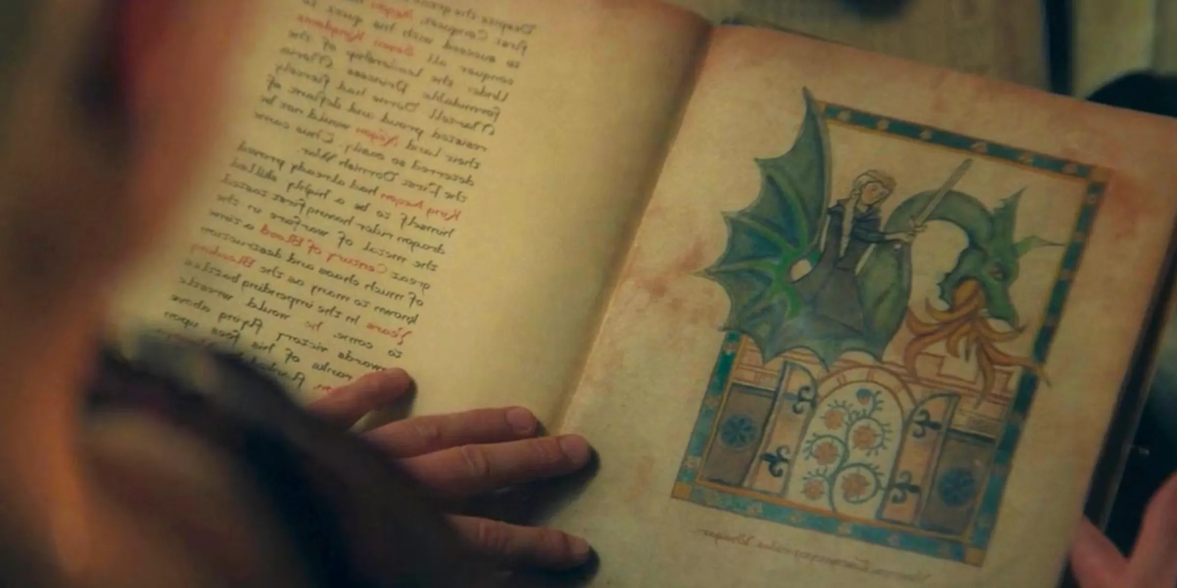 Rhaenyra reads about Queen Visenya Targaryen in House of the Dragon season 2 Image