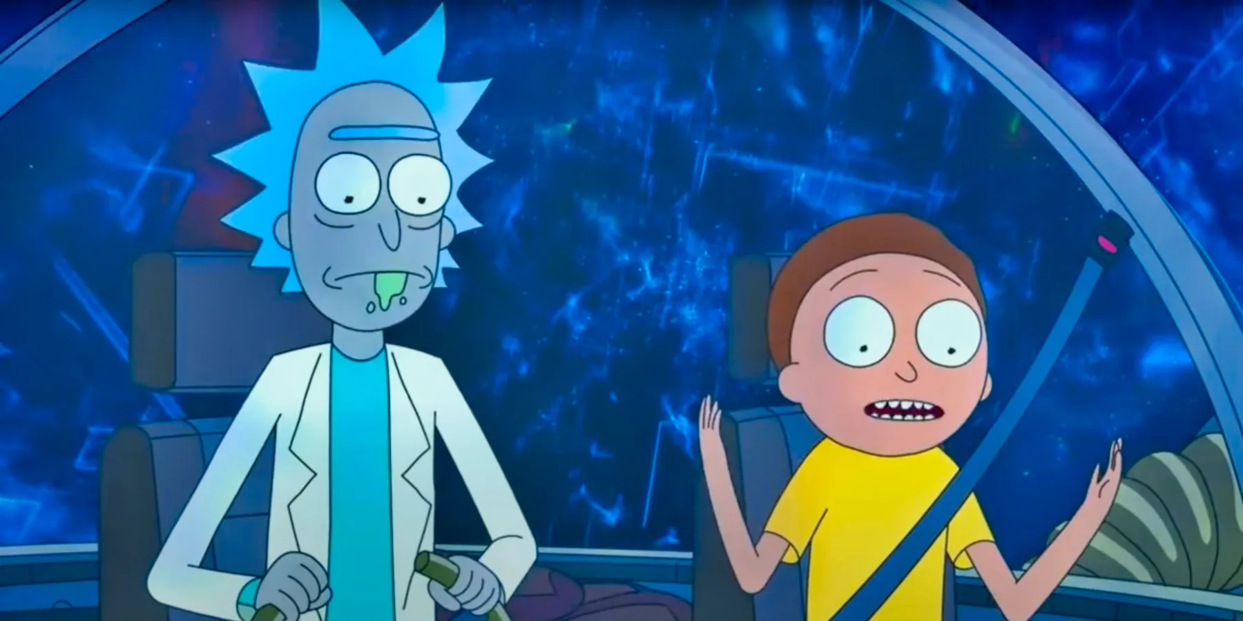 Rick and Morty cameo scene in Space Jam: A New Legacy Image