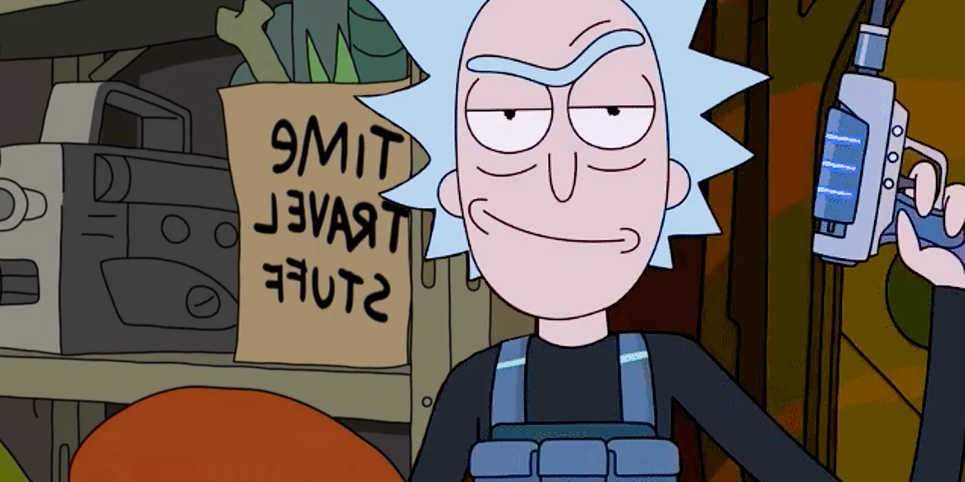 Rick and morty time travel stuff box easter egg twist reason Image