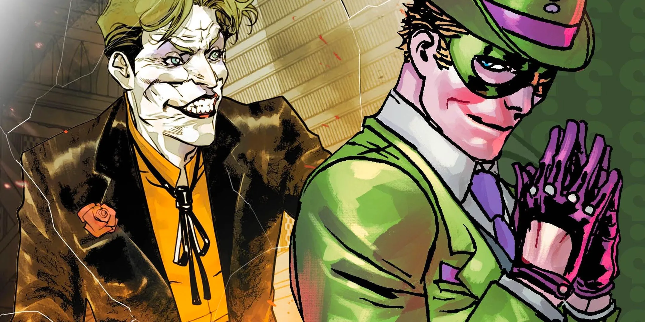 Riddler and the Joker Featured DC Image