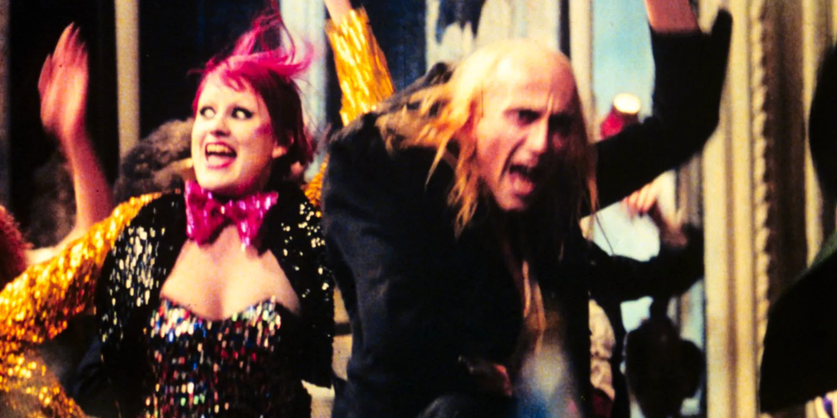 Riff Raff and Columbia doing the Time Warp in Rocky Horror Picture Show Image