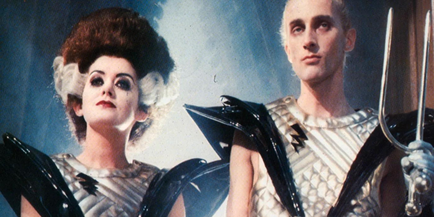 Riff Raff and Magenta as aliens in Rocky Horror Picture Show Image