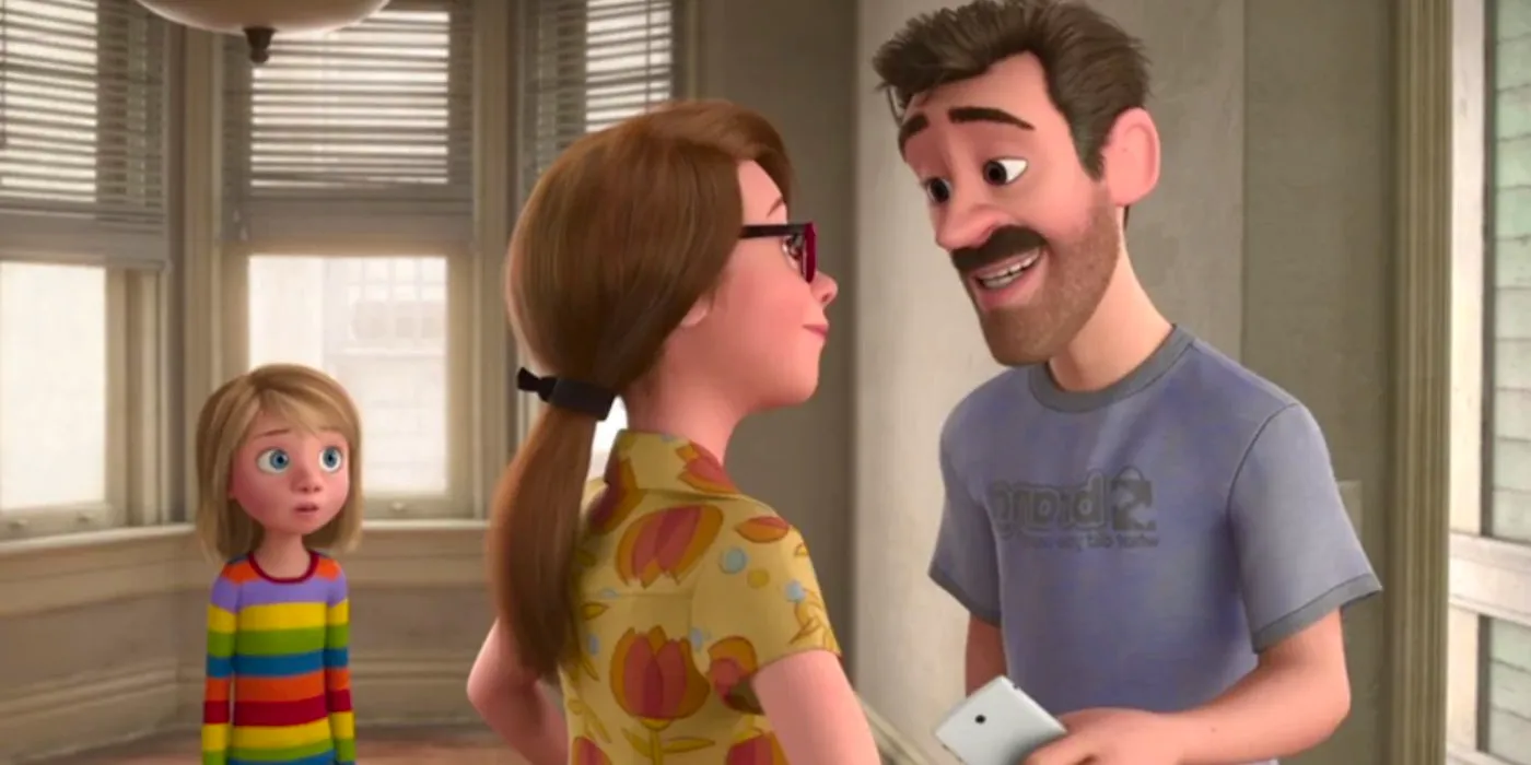 Riley Andersen and her parents in Inside Out Image