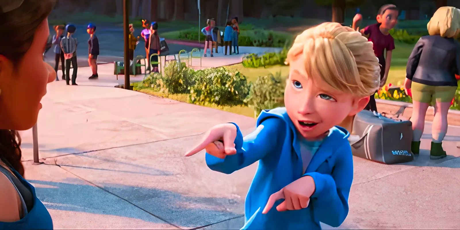 Riley doing finger guns in Inside Out 2 Image