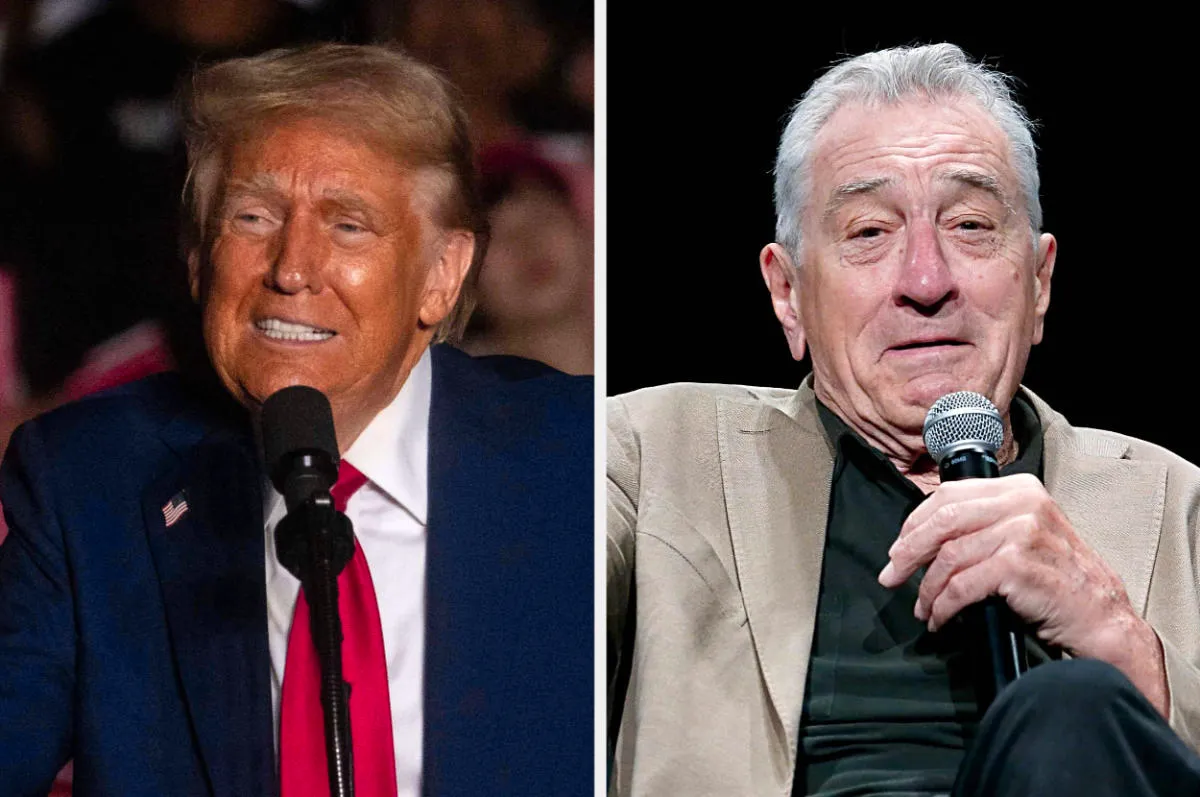 Robert De Niro's Explicit Nickname For Donald Trump Is Going Viral Image