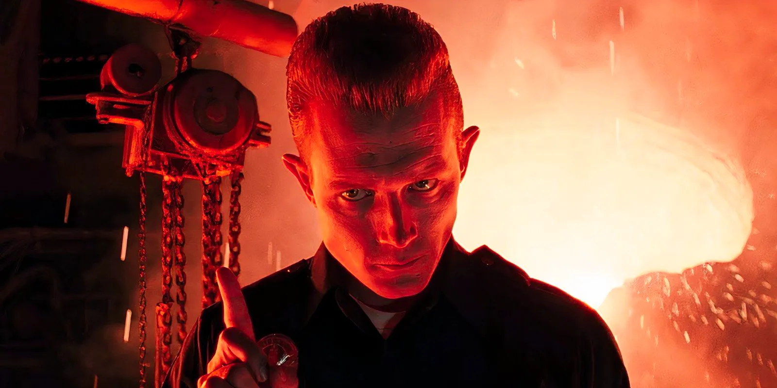 Robert Patrick as the T-1000 in Terminator 2 Judgment Day Image