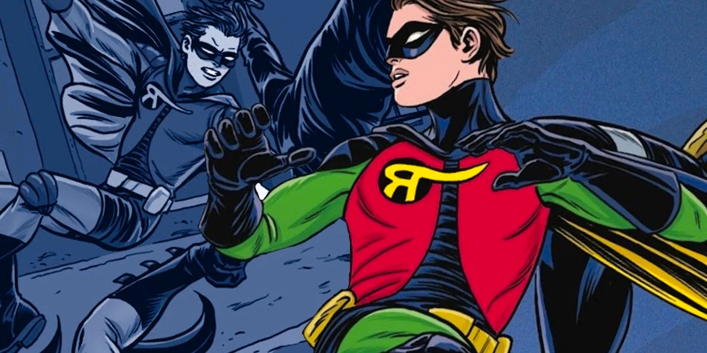 ROBIN DARK AGE COSTUME DICK GRAYSON Image