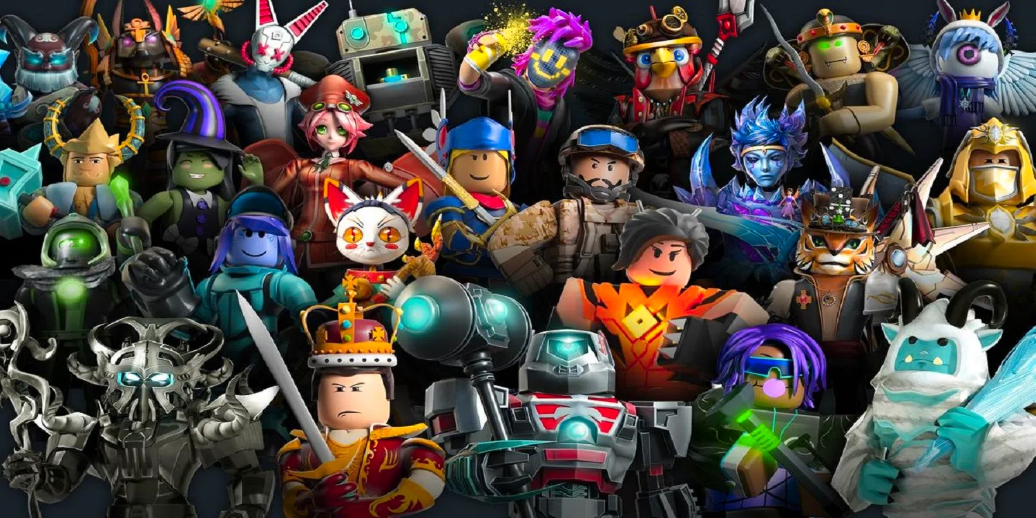 Roblox Cover Image Featuring Several Characters Image