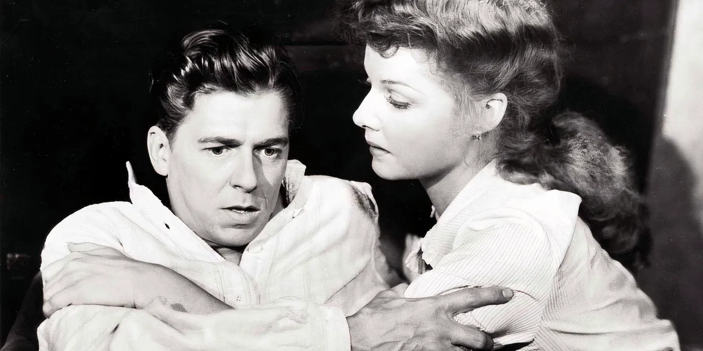 Ronald Reagan and Ann Sheridan in Kings Row Image