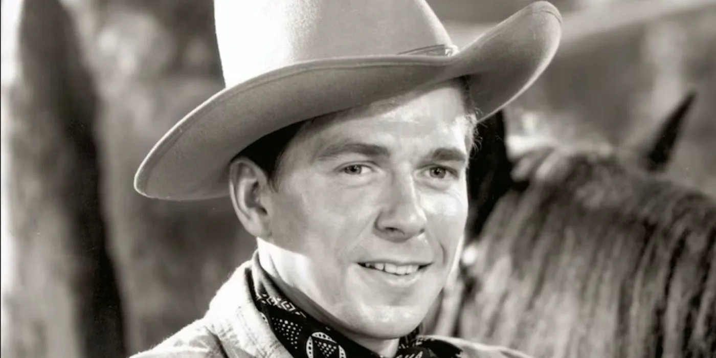 Ronald Reagan as young actor Image