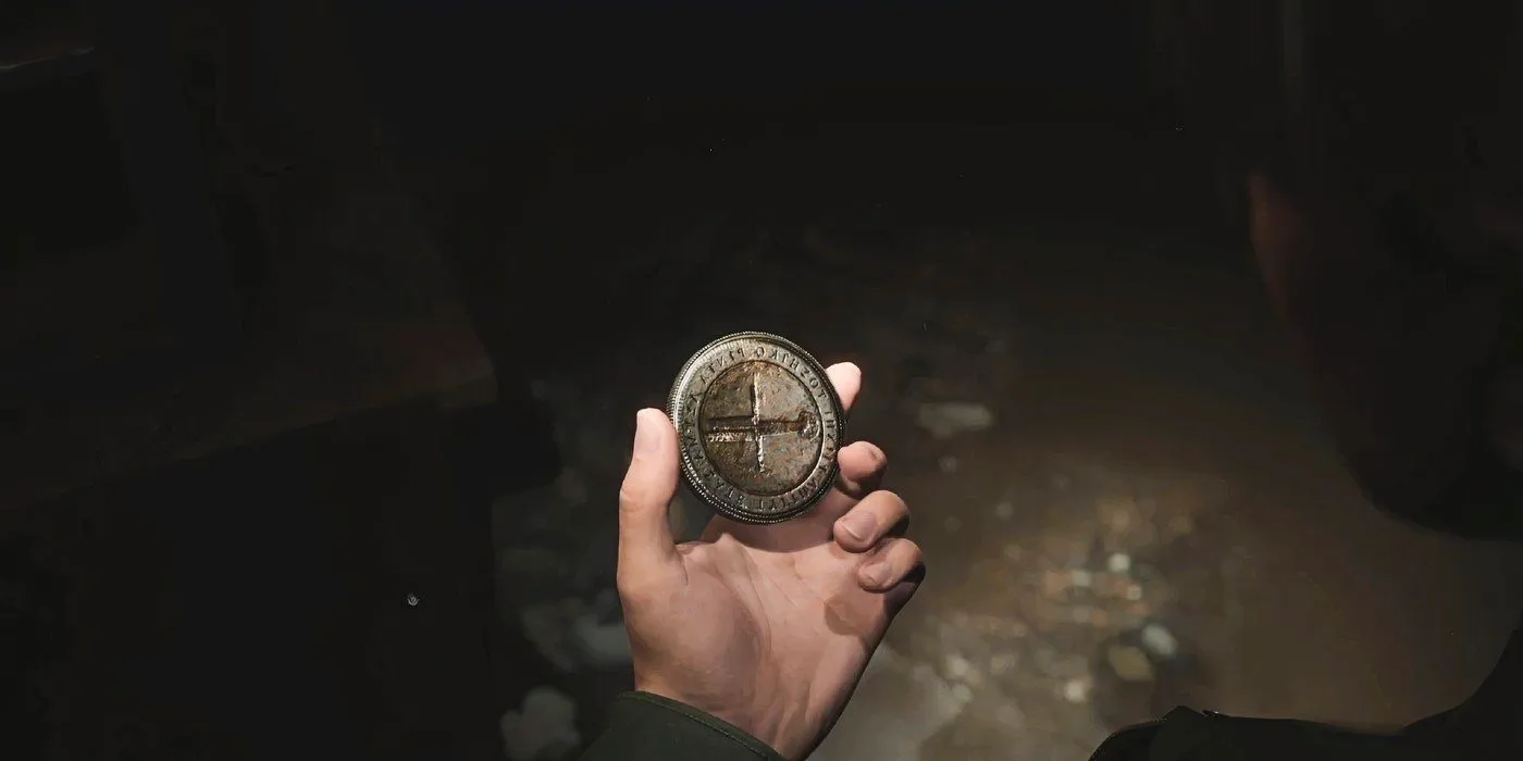 Room 206 Safe Code Wood Side Apartments Silent Hill 2 Remake Looking At Man Coin Image