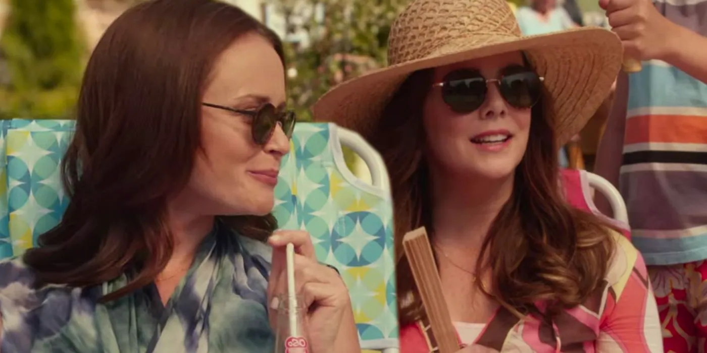 Rory and Lorelai in Gilmore Girls a Year in the Life Summer Image