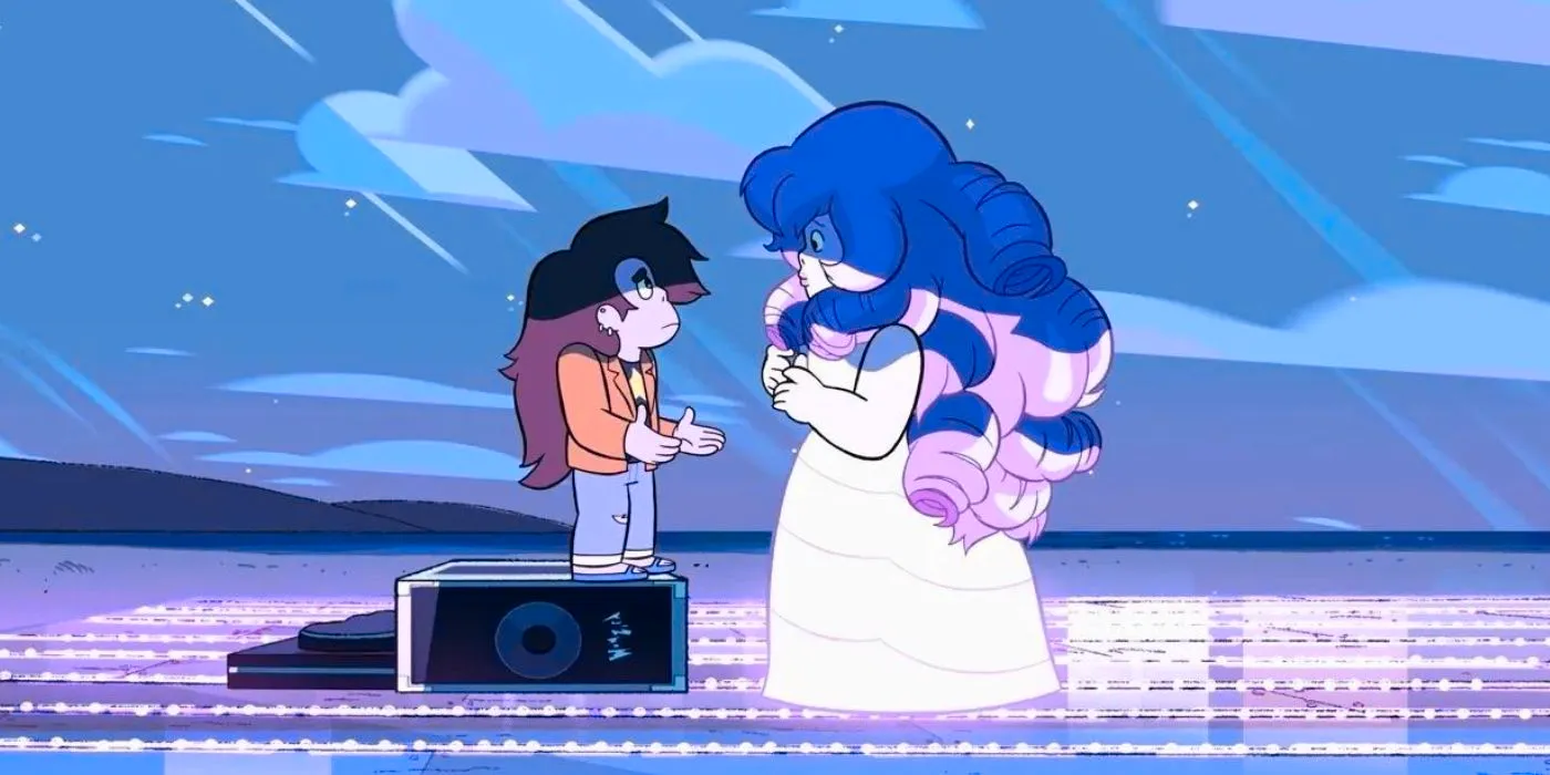 Rose Quartz and Greg Universe in Steven Universe Image