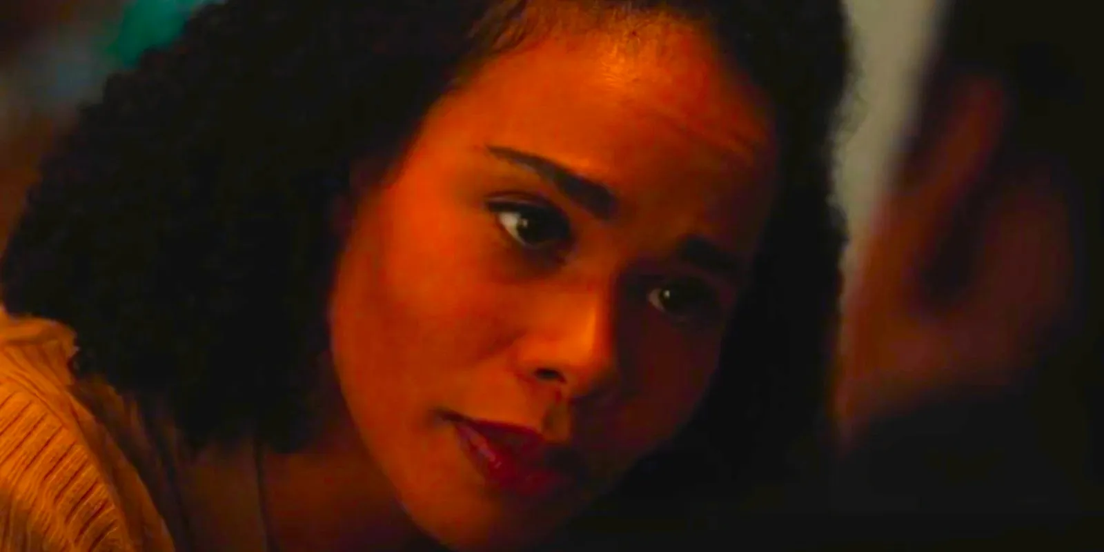 Roxy Sternberg as Sheryll Barnes talking to Charlotte Gaines in FBI Most Wanted season 5 episode 4 Image