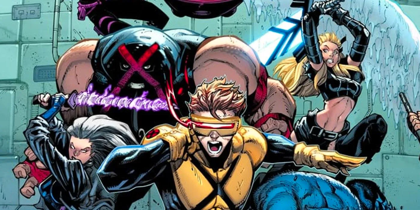 Ryan Stegman's X-Men, featuring Cyclops Juggernaut, and Magik Image