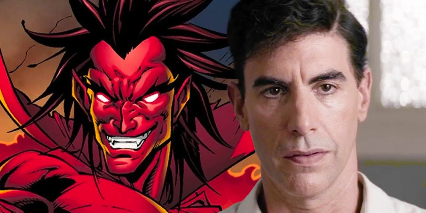 Sacha Baron Cohen and Marvel's Mephisto Image