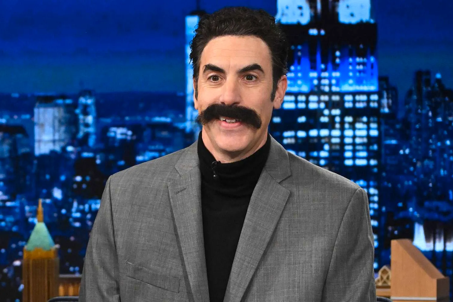 Sacha Baron Cohen Brings Back Borat After Saying He's Done Playing Character Image