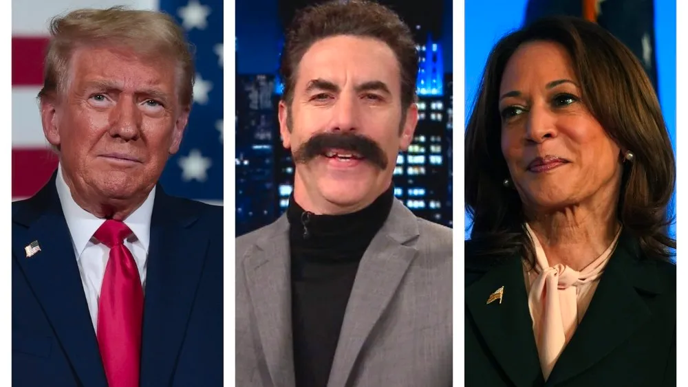 Sacha Baron Cohen Revives Borat to Mock Trump and Tell Kamala Harris: ‘You’re a Woman, a Person of Color and Married to a Jew. I Advise You Not to Come to Kazakhstan’ Image