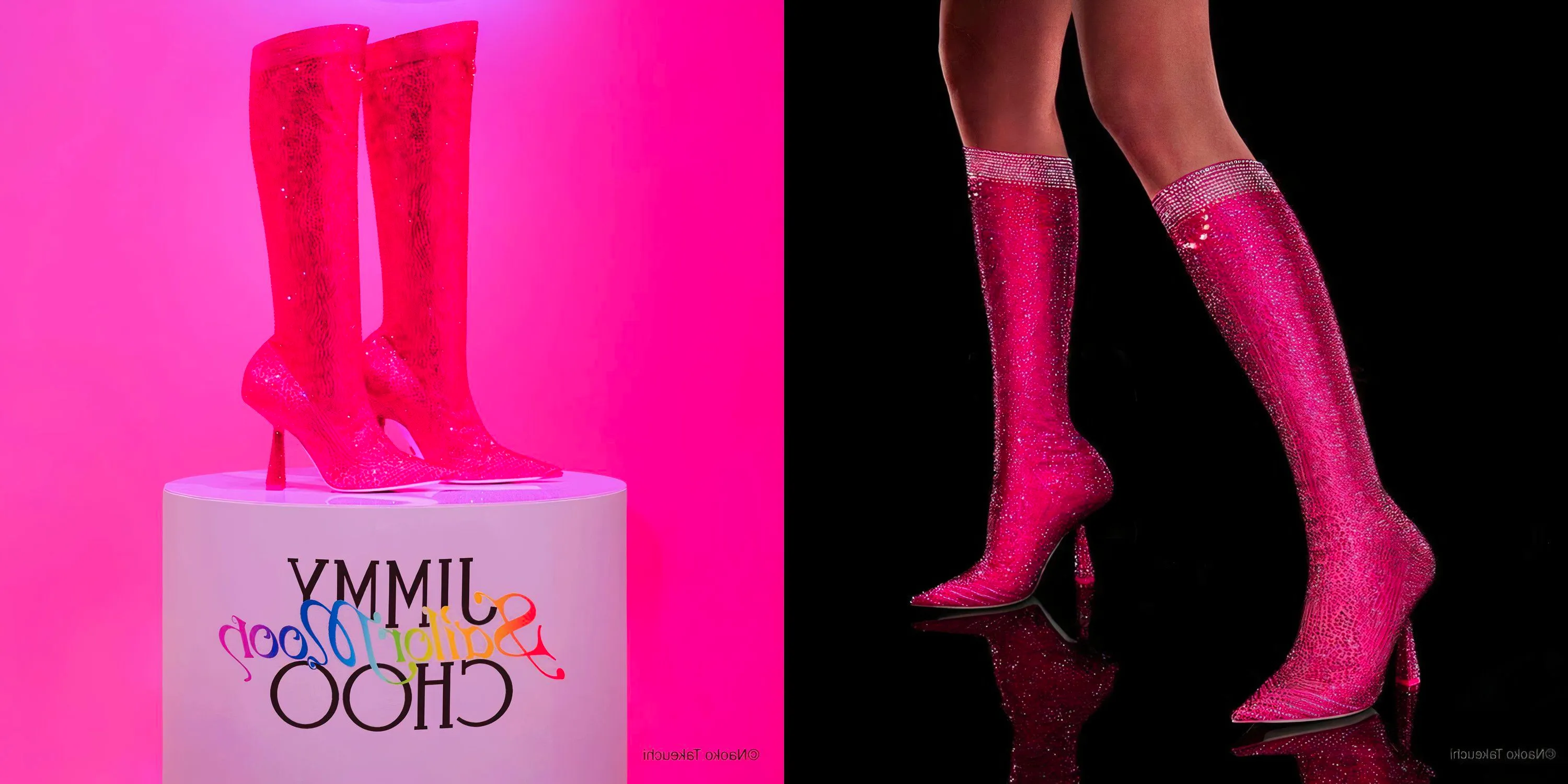 Sailor Moon 30th Anniversary Jimmy Choo Boots Image