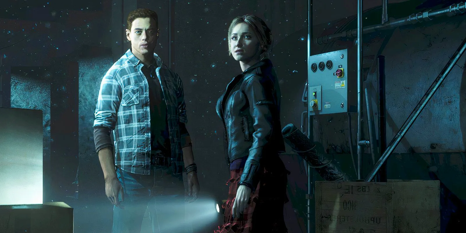 Sam and Josh in the Until Dawn video game Image