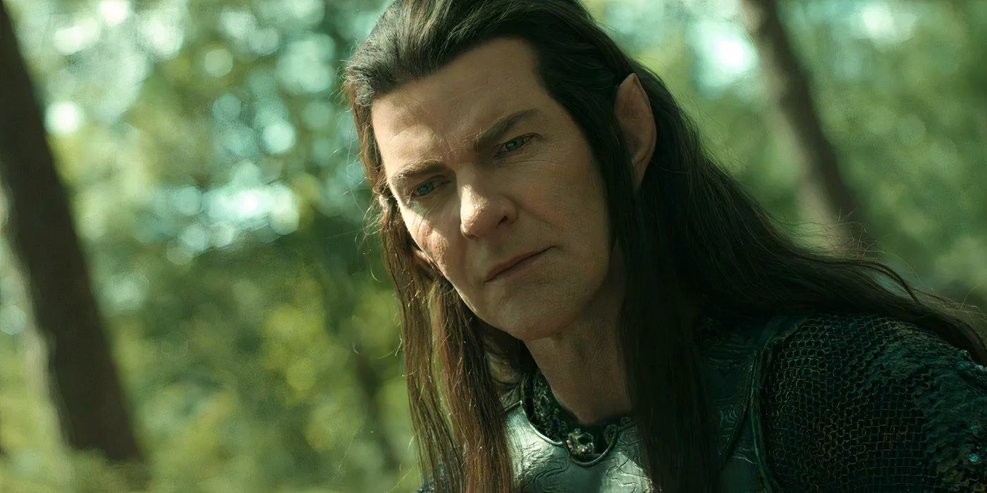 Sam Hazeldine as Adar in his fair elf form in The Rings of Power season 2 (2024) Image