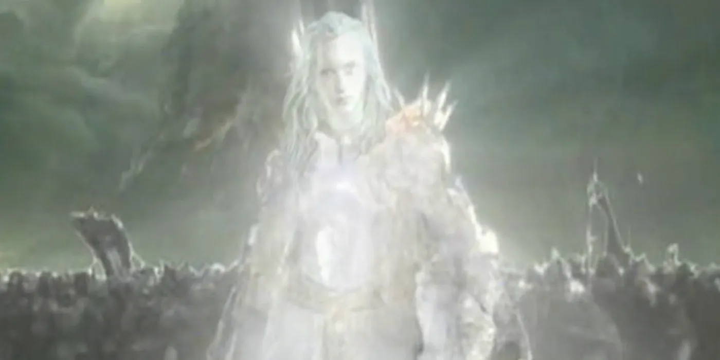 Sauron in a deleted scene from The Lord of the Rings: The Return of the King Image