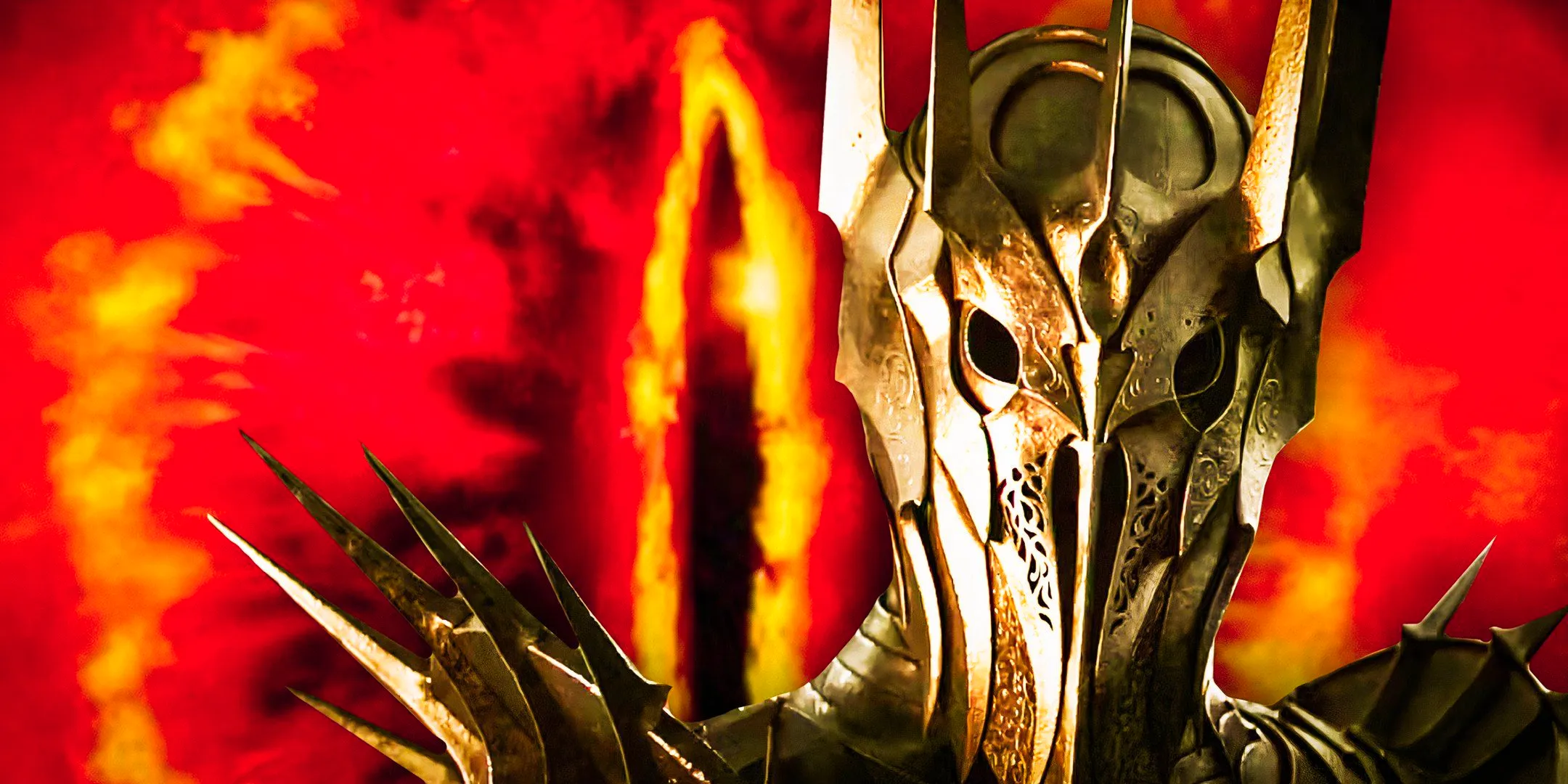 Sauron in The Lord of the Rings and the Eye of Sauron Image