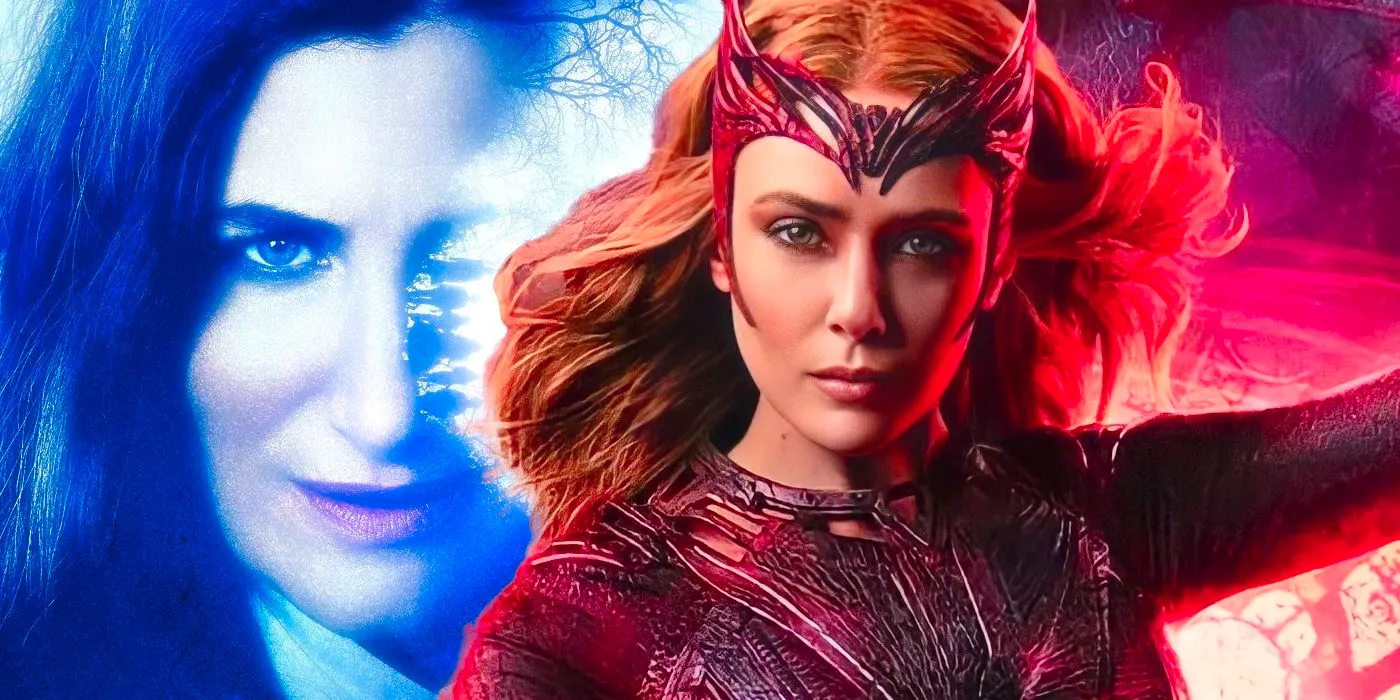 Scarlet Witch and Agatha All Along Poster Custom MCU Image