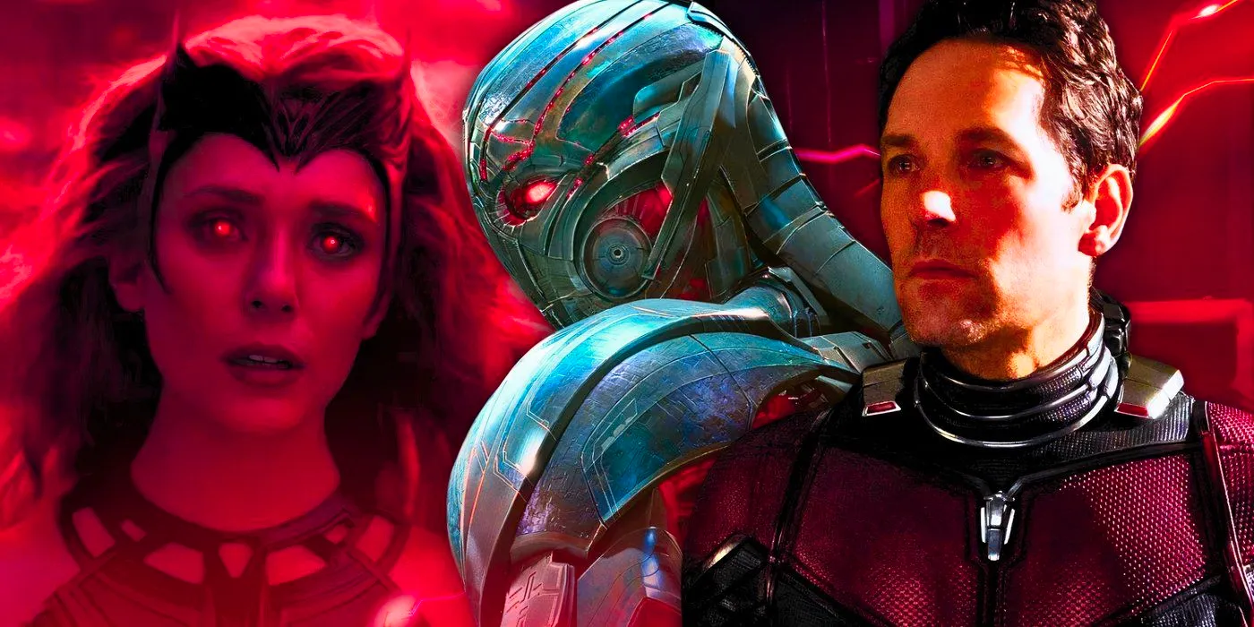 Scott Lang's Ant-Man, Ultron and Wanda Maximoff's Scarlet Witch in the MCU Image